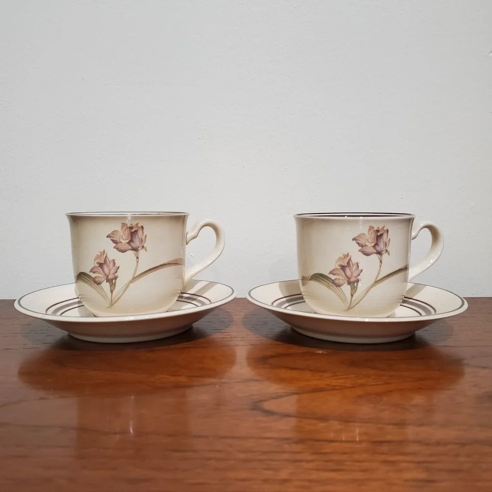 Keltcraft Noritake Ireland Partners  Cup And Saucer Sets 9127‎